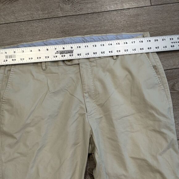 Peter Millar Golf Chino Pants Mens Size 38x32 Khaki Casual Preppy - Picture 5 of 8